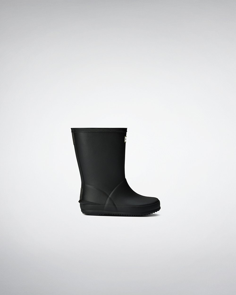 Kids Rain Boots - Hunter First Norris (73ZOQJGLD) - Black